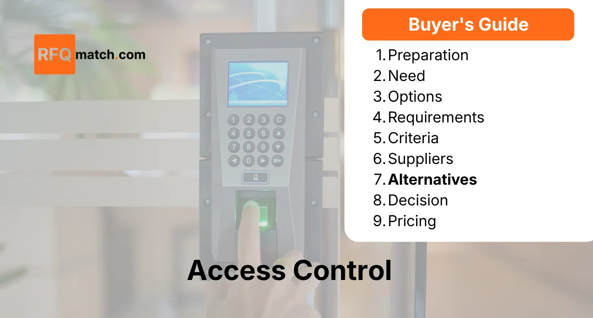 Comparing Access Control Options: Making the Final Choice | RFQmatch